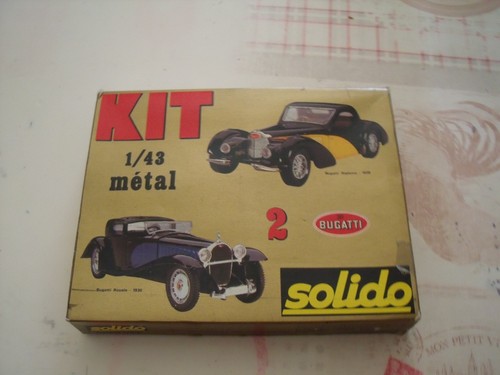 Solido kit métal bugatti - kit,
