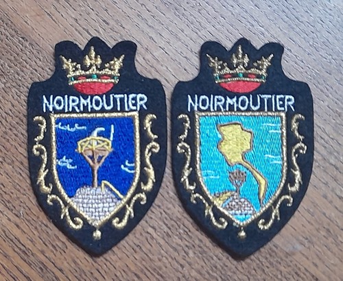 Ecusson brodé noirmoutier - ecusson,