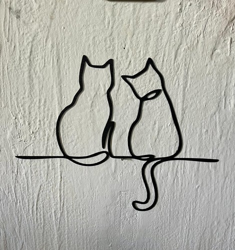 Décoration murale chats - murale,