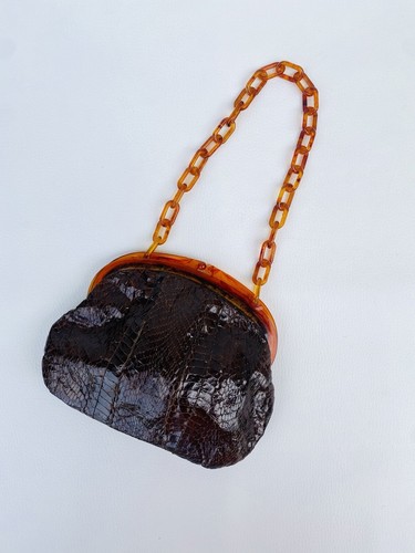 Ancien sac main - main, minaudière
