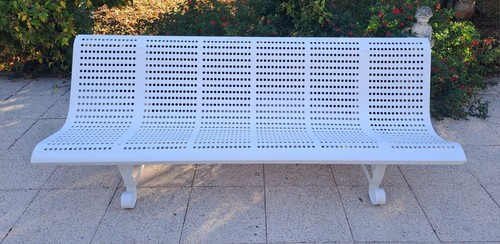 Ancien banc jardin public - ancien,