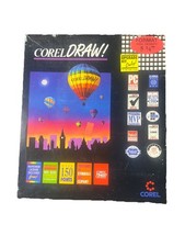 Corel Draw! the best in graphics Vintage Software 5 1/4 Disc Edition Upgrade Kit