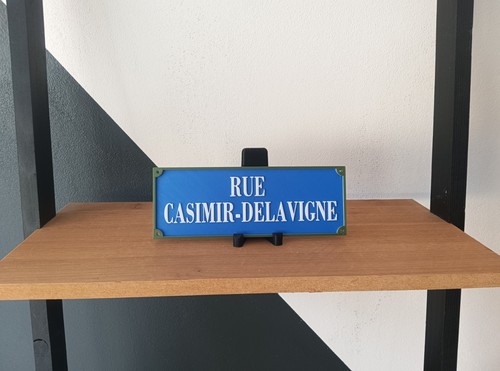 Plaque rue personnalisable - rue,