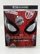 Coffret Spider-Man Bluray Steelbook 4K/3D/2D + disc bonus Spéciale FNAC Marvel