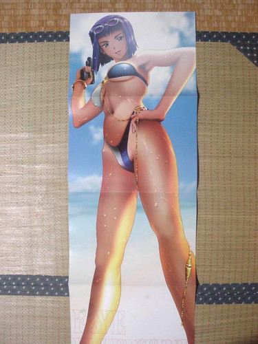 Affiche cowboy bebop faye - cowboy, (faye