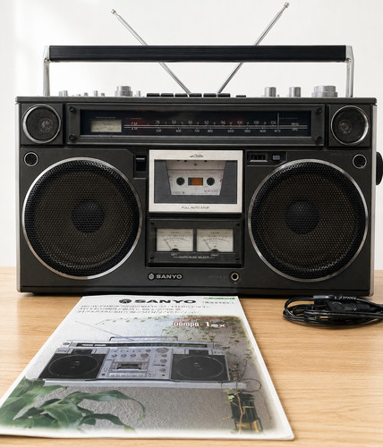 Sanyo 9600 vintage - vintage, boombox