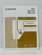 SINGER SERVICE MANUAL BOOK CLASS 591 - FORM U3208 *FREE SHIPPING*