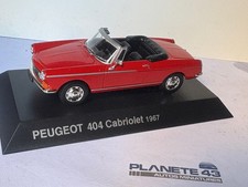 HACHETTE PEUGEOT 404 CABRIOLET 1967 1:43