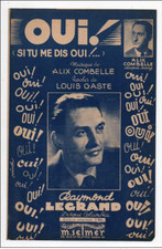 Partition musicale - Oui, Si