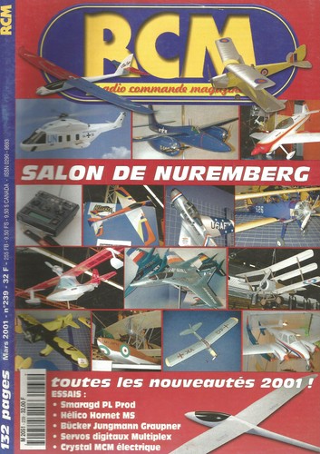 Rcm 239 plan planeur - n°239,