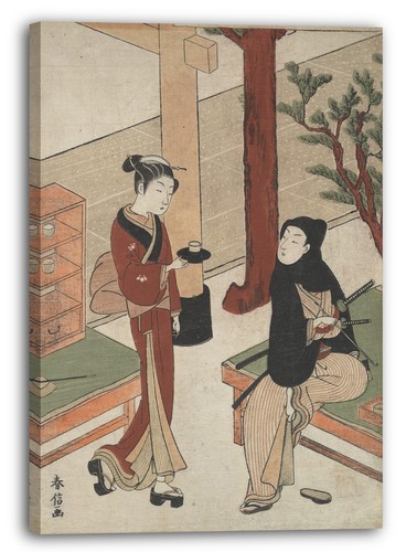 Toile cadres suzuki harunobu - toile/cadres,