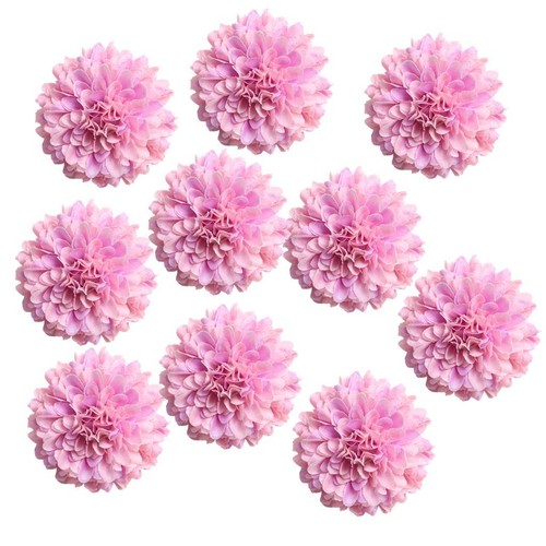 Têtes fleurs artificielles - de,