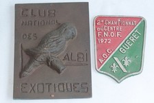 Antique Club Ornithologique Exotic Birds Albi Plates (55037)