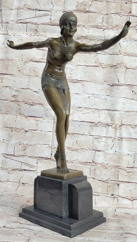 Bronze art déco statue par - bronze,