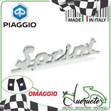 Plaque Avant Inscription Scudo