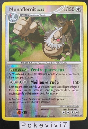 Carte pokemon monaflemit - carte,