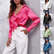 Chemise En Satin De Soie À