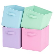 Cubes de rangement pliables en
