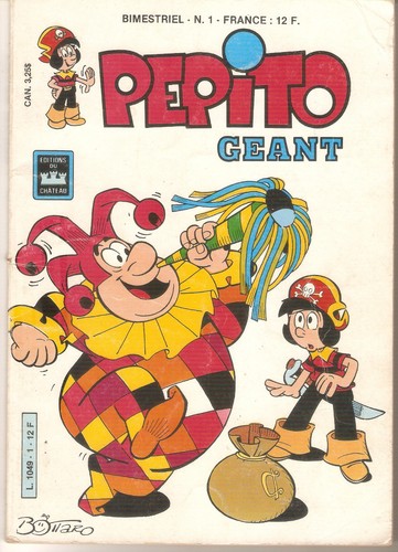 Pepito géant livre - géant,