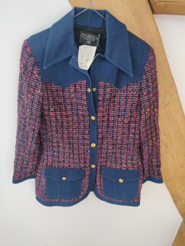Veste chanel tweed vintage - tweed,