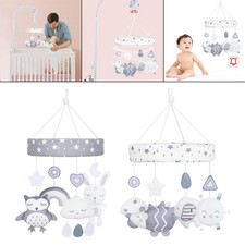 Berceau Bébé Mobile Jouet Montessori Nouveau-né Hochets Mobile Lit Cloche