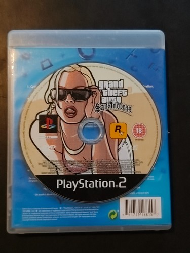 Jeu ps2 playstation gta - ps2,