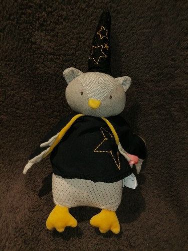 Doudou peluche hibou chouette