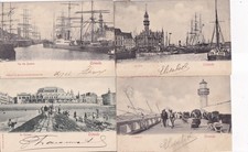 Lot de 4 cartes postales
