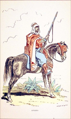 Spahis cheval avec - spahis, &