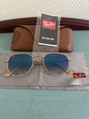 Ray ban hexagonal bleu - ray-ban,