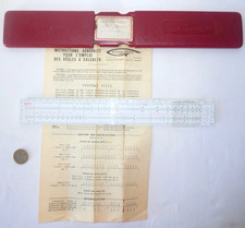 ANCIENNE RÈGLE À CALCUL