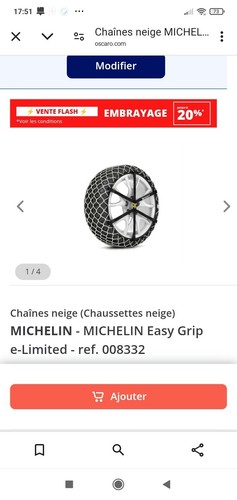 Chaîne neige composite - chaîne,