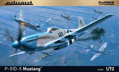 Eduard 51d mustang - p-51d-5,