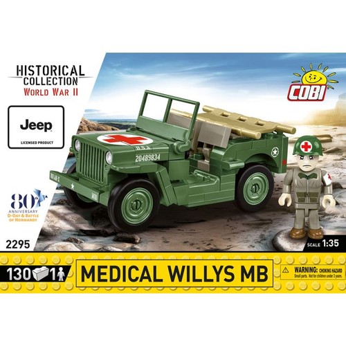 Cobi jeep willys médical - willys,