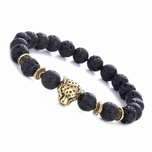 Bracelet perles pierre de - pierre,