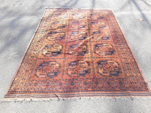 Antique ersari woolen - ersari, rug