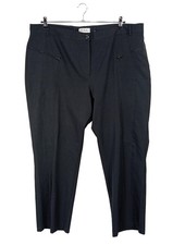 ULLA POPKEN Pantalon en jersey Dames Pantalon T EU 52 noir style décontracté