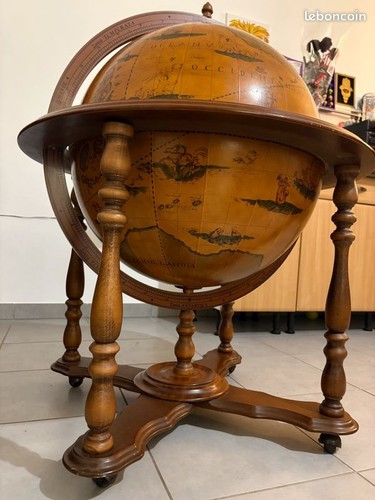 Bar globe terrestre vintage - bar,