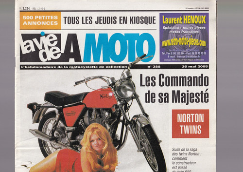 Vie moto n - vie, la