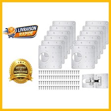 12 Pièces de Charnière Porte