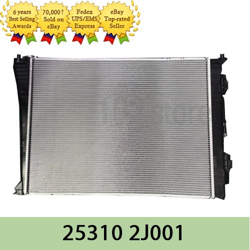 Oem 253102j001 radiator - 253102j001,
