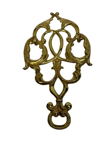 Vtg ornate cast solid - vtg,