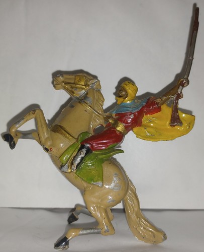 Cavalier arabe cheval cabre - cavalier,