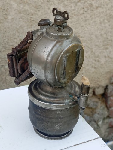 Ancienne lampe acetylene pour - ancienne,