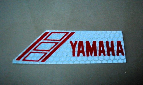Yamaha autocollant vintage - autocollant,
