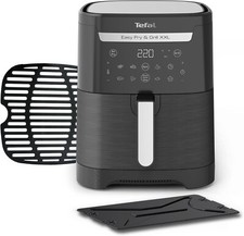 Tefal Simple Fry & Barbecue XXL 2-in-1 Heissluftfritteuse,Air Friteuse + 2 Dîner