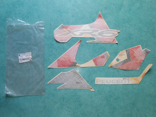 Lot autocollants peugeot xr6 - lot,