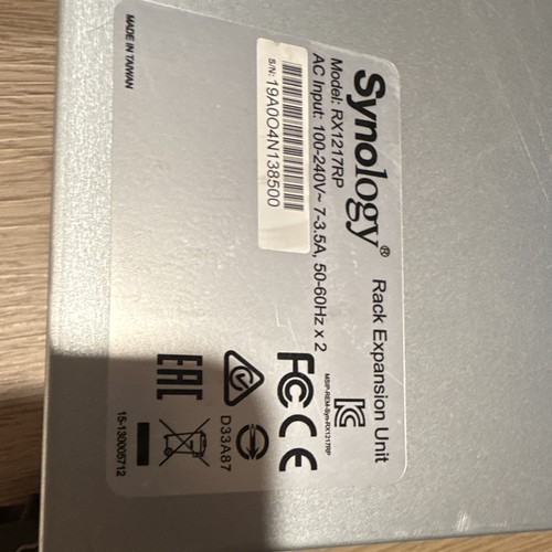Synology rx1217rp rackmount - synology,
