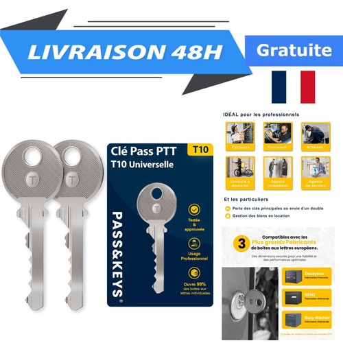 Clé ptt t10 - clé, universelle