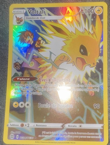 Carte pokemon voltali - carte,